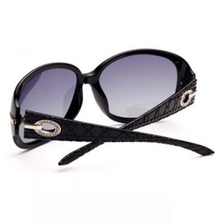 CHIC RHINESTONES HOLLOW OUT ALLOY EMBELLISHED SUNGLASSES FOR WOMEN (RANDOM COLOR)