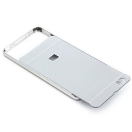 ANTI-SCRATCH PC BACK COVER CASE WITH ALUMINUM METAL BUMPER FRAME FOR XIAOMI NOTE (SILVER)