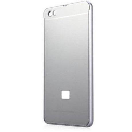 ANTI-SCRATCH PC BACK COVER CASE WITH ALUMINUM METAL BUMPER FRAME FOR XIAOMI NOTE (SILVER)
