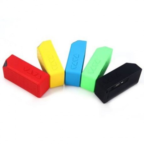 X3 BLUETOOTH V2.1 MINI WIRELESS PORTABLE SPEAKER WITH FM RADIO USB INPUT (GREEN)