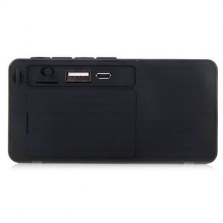 X3 BLUETOOTH V2.1 MINI WIRELESS PORTABLE SPEAKER WITH FM RADIO USB INPUT (BLACK)