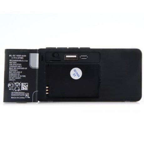 X3 BLUETOOTH V2.1 MINI WIRELESS PORTABLE SPEAKER WITH FM RADIO USB INPUT (BLACK)