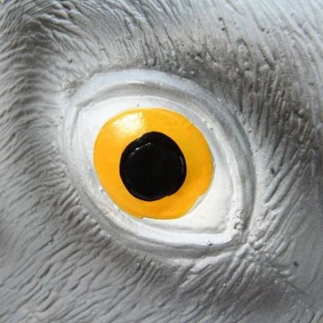 ARTIFICIAL HALLOWEEN LATEX PIGEON MASK MASQUERADE PARTIES COSPLAY GADGET (GRAY)