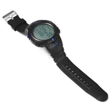 SKMEI 1068 MULTIFUNCTIONAL LED MILITARY WATCH ALARM STOPWATCH WATER RESISTANT (BLUE)