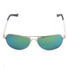 FASHIONABLE SIMPLE COLORED ALLOY FULL FRAME SUNGLASSES FOR MEN (RANDOM COLOR PATTERN)