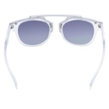 CHIC ALLOY BAR AND BLACK FRAME DESIGN SUNGLASSES FOR WOMEN (BLACK)