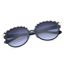 STYLISH WOMEN'S DIAMOND SHAPE ALLOY EMBELLISHED SUNGLASSES (RANDOM COLOR PATTERN)