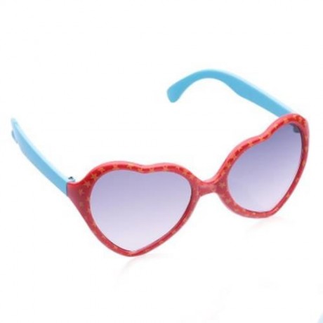 SWEET FULL HEART FRAME ANTI-UV SUNGLASSES FOR CHILDREN (COLOR ASSORTED)