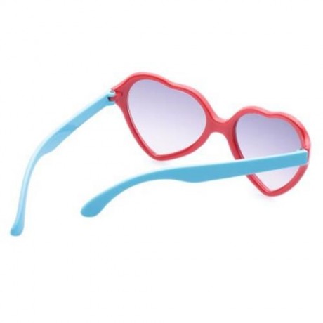 SWEET FULL HEART FRAME ANTI-UV SUNGLASSES FOR CHILDREN (COLOR ASSORTED)