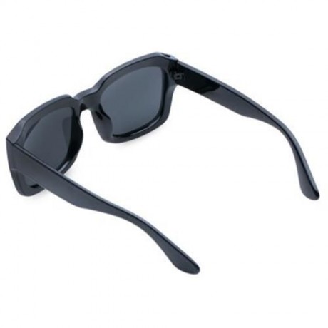 CHIC SOLID COLOR FRAME SUNGLASSES FOR WOMEN (BLACK)
