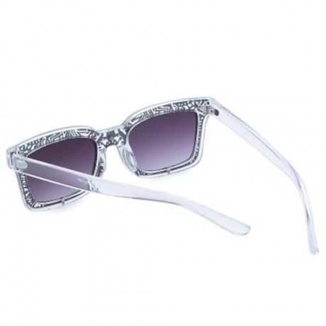 FASHIONABLE HOLLOW OUT FLOWER PATTERN ALLOY FULL FRAME SUNGLASSES FOR WOMEN (RANDOM COLOR 