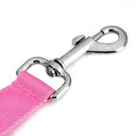 3 MODES LED PET LEASHES GLOWING LEOPARD PRINT DESIGN PUPPY TRACTION BELT (PINK)