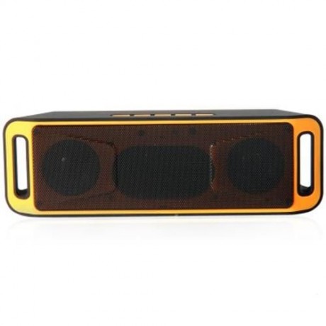 K812 PORTABLE BLUETOOTH V2.1 STEREO SPEAKER WITH BUILT-IN MICROPHONE TF CARD AUX SLOT (ORA