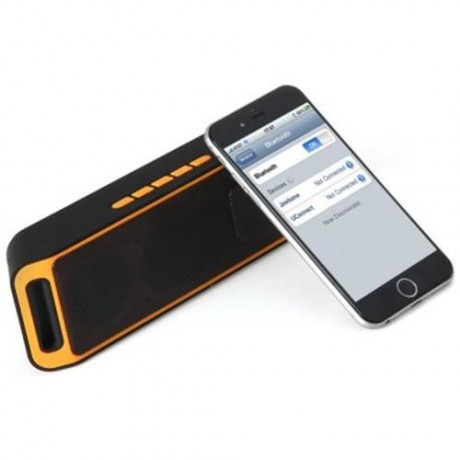 K812 PORTABLE BLUETOOTH V2.1 STEREO SPEAKER WITH BUILT-IN MICROPHONE TF CARD AUX SLOT (ORA