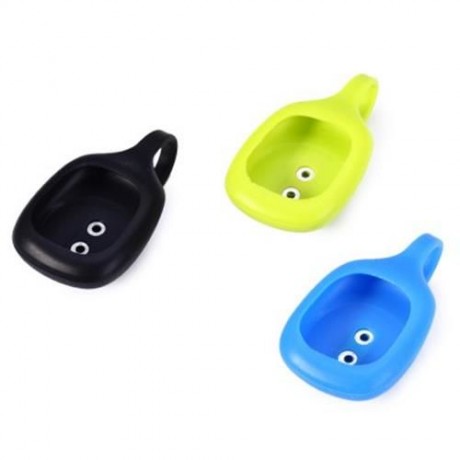 SILICONE MAGNETIC CLASP CLIP CASE HOLDER FOR FITBIT ZIP WIRELESS ACTIVITY TRACKER (GREEN)
