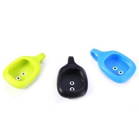 SILICONE MAGNETIC CLASP CLIP CASE HOLDER FOR FITBIT ZIP WIRELESS ACTIVITY TRACKER (GREEN)
