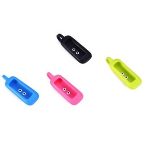 SILICONE MAGNETIC CLASP CLIP CASE HOLDER FOR FITBIT ONE WIRELESS ACTIVITY TRACKER (GREEN)