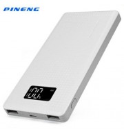 ORIGINAL PINENG PN - 963 DUAL USB OUTPUT 10000MAH LI-POLYMER EXTERNAL MOBILE POWER BANK CH