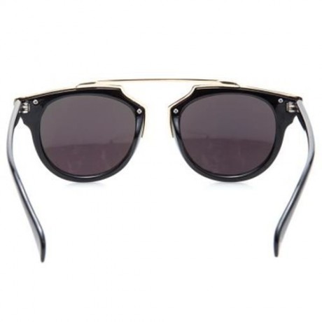 CHIC METAL MATCHING DESIGN FULL FRAME SUNGLASSES (GREEN)