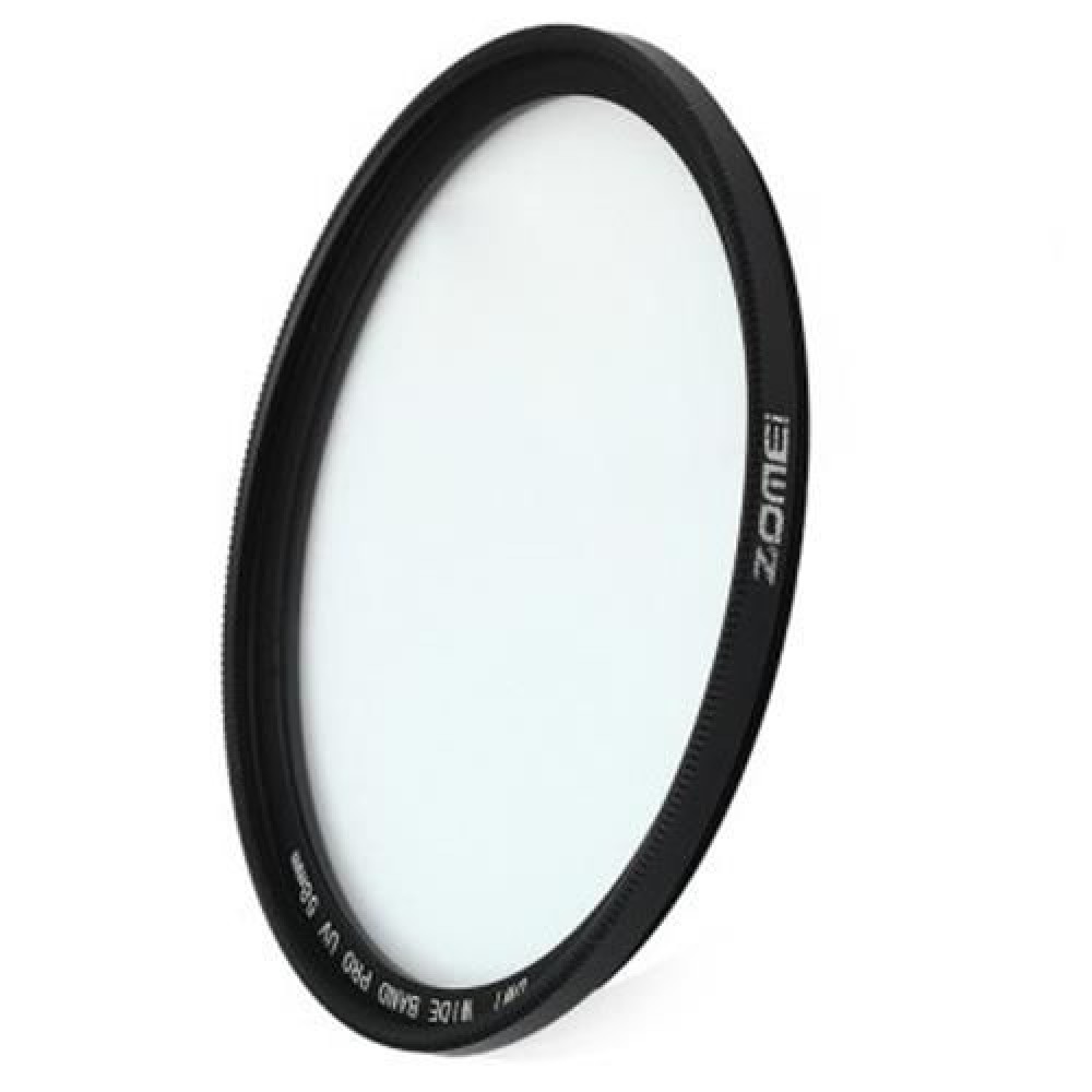 ZOMEI 58MM UV ULTRA-VIOLET PROTECTION FILTER LENS (BLACK)