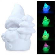 LED NIGHT LIGHT BEAR DESIGN CARTOON LAMP DECORATIVE LIGHTING WITH RAINBOW AND WHITE LIGHT 