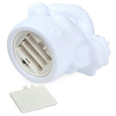 LED NIGHT LIGHT BEAR DESIGN CARTOON LAMP DECORATIVE LIGHTING WITH RAINBOW AND WHITE LIGHT 