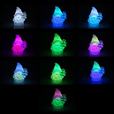 LED NIGHT LIGHT BEAR DESIGN CARTOON LAMP DECORATIVE LIGHTING WITH RAINBOW AND WHITE LIGHT 