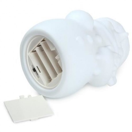 LED NIGHT LIGHT SNOWMAN DESIGN LAMP DECORATIVE LIGHTING WITH WARM WHITE LIGHT (WARM WHITE 