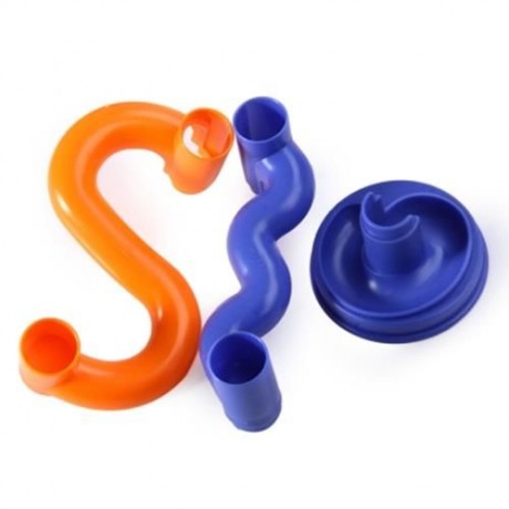 DELUXE MARBLE RACE GAME MARBLE RUN PLAY SET 105PCS DEVELOPING (COLORMIX)