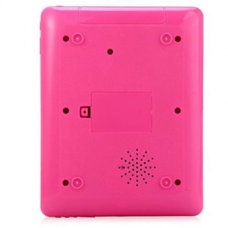KIDS CHILDREN ENGLISH LEARNING PAD TOY EDUCATIONAL COMPUTER TABLET (PINK)