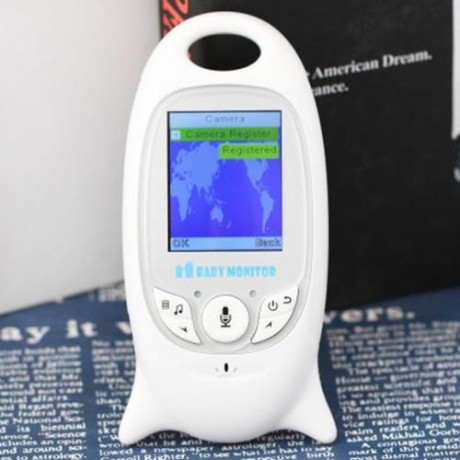 VB601 WIRELESS DIGITAL VIDEO BABY MONITOR NIGHT VISION TWO WAY AUDIO (WHITE)