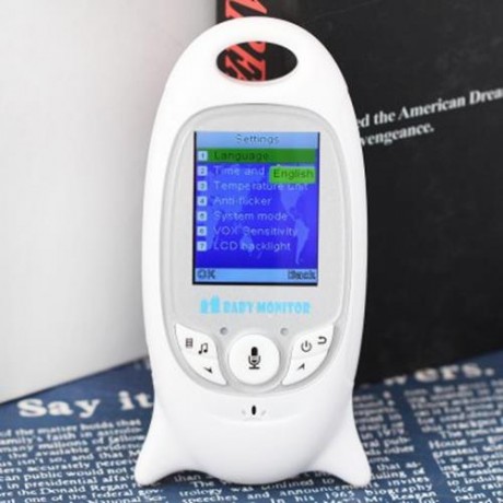 VB601 WIRELESS DIGITAL VIDEO BABY MONITOR NIGHT VISION TWO WAY AUDIO (WHITE)