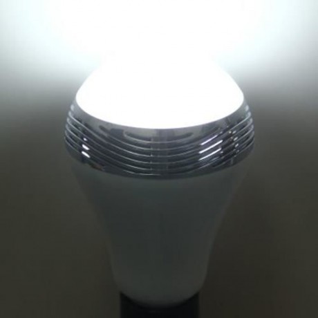 BL-05 BLUETOOTH COLOR CHANGING LED LIGHT BULB WITH SPEAKER (WHITE)
