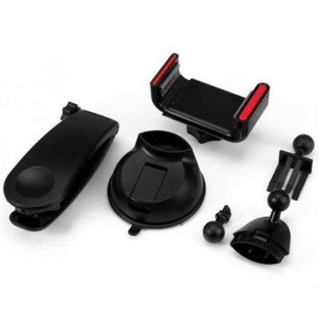 3 IN 1 MULTIPURPOSE UNIVERSAL WINDSHIELD DASHBOARD AIR VENT CAR MOUNT HOLDER CRADLE  (BLA