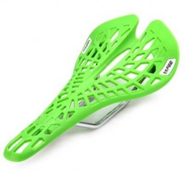 YAFEE - 1011 SPORTS BIKE MTB SADDLE RACING BICYCLE HOLLOW SADDLE SEAT (GREEN)