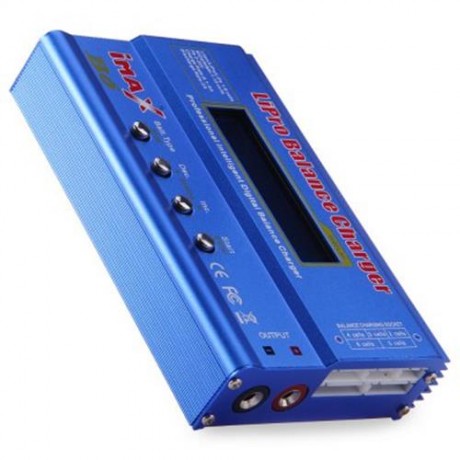 IMAX B6 LCD SCREEN DIGITAL RC LIPO NIMH BATTERY BALANCE CHARGER (BLUE)