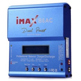 IMAX B6AC LCD SCREEN DIGITAL RC LIPO NIMH BATTERY BALANCE CHARGER DISCHARGER (BLUE)