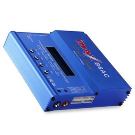 IMAX B6AC LCD SCREEN DIGITAL RC LIPO NIMH BATTERY BALANCE CHARGER DISCHARGER (BLUE)