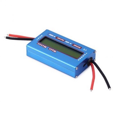 LCD DIGITAL 60V / 100A WATT METER BATTERY BALANCE POWER VOLTAGE CHECKER ANALYZER FOR DC RC