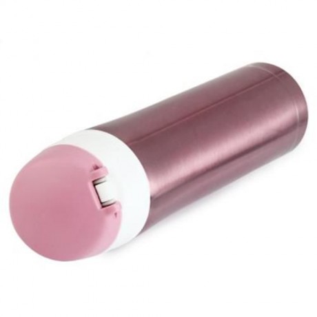 420 - 450ML 304 STAINLESS STEEL CUP COMMUTER BOTTLE TRAVEL MUG (PINK)