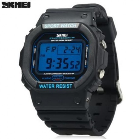 SKMEI 1134 MEN SPORTS DIGITAL WATCH WITH WEEK DATE 5ATM WATER RESISTANT CHRONOGRAPH ALARM 