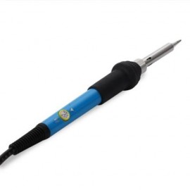 60W ADJUSTABLE TEMPERATURE SOLDERING PEN WELDING IRON TOOL KIT WITH 5 TIPS (BLUE AND BLACK