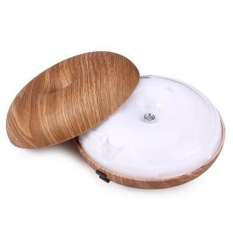 GX - 03K WOOD GRAIN QUIET AIR PURIFICATION HUMIDIFICATION ESSENTIAL OIL AROMA DIFFUSER (LI