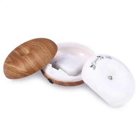 GX - 03K WOOD GRAIN QUIET AIR PURIFICATION HUMIDIFICATION ESSENTIAL OIL AROMA DIFFUSER (LI
