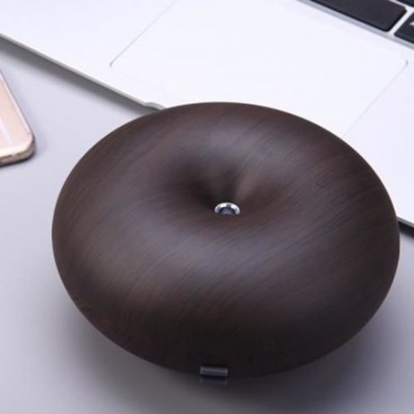 GX - 03K WOOD GRAIN QUIET AIR PURIFICATION HUMIDIFICATION ESSENTIAL OIL AROMA DIFFUSER (BL