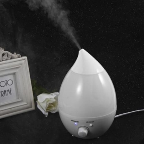 GYJ - 110 HOME AIR HUMIDIFIER ULTRASONIC AROMA DIFFUSER ATOMIZER 7 COLORS LED LIGHTS (WHIT