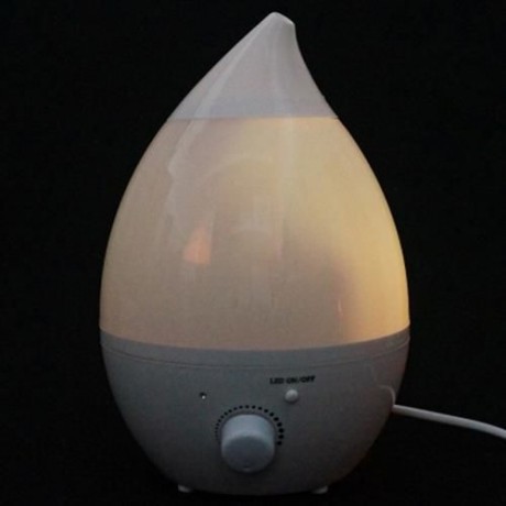 GYJ - 110 HOME AIR HUMIDIFIER ULTRASONIC AROMA DIFFUSER ATOMIZER 7 COLORS LED LIGHTS (WHIT