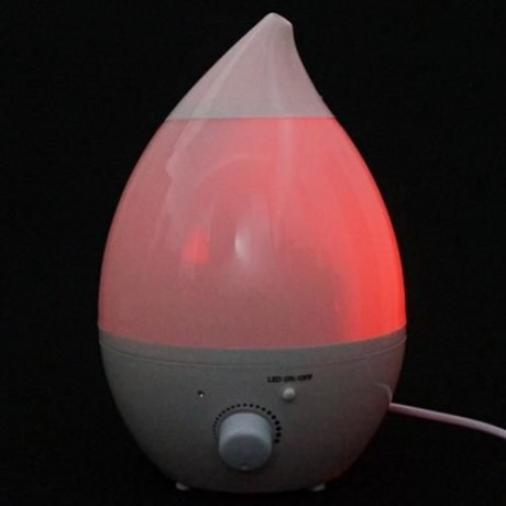 GYJ - 110 HOME AIR HUMIDIFIER ULTRASONIC AROMA DIFFUSER ATOMIZER 7 COLORS LED LIGHTS (WHIT