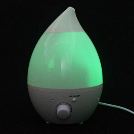 GYJ - 110 HOME AIR HUMIDIFIER ULTRASONIC AROMA DIFFUSER ATOMIZER 7 COLORS LED LIGHTS (WHIT