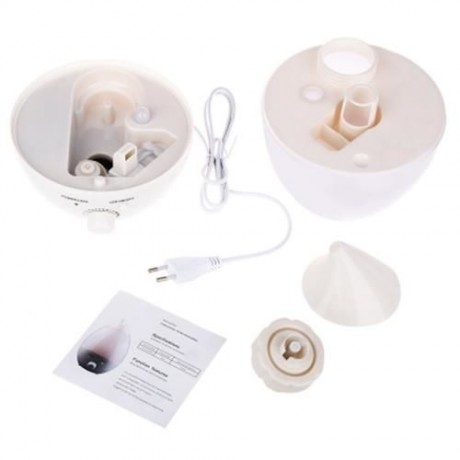 GYJ - 110 HOME AIR HUMIDIFIER ULTRASONIC AROMA DIFFUSER ATOMIZER 7 COLORS LED LIGHTS (WHIT